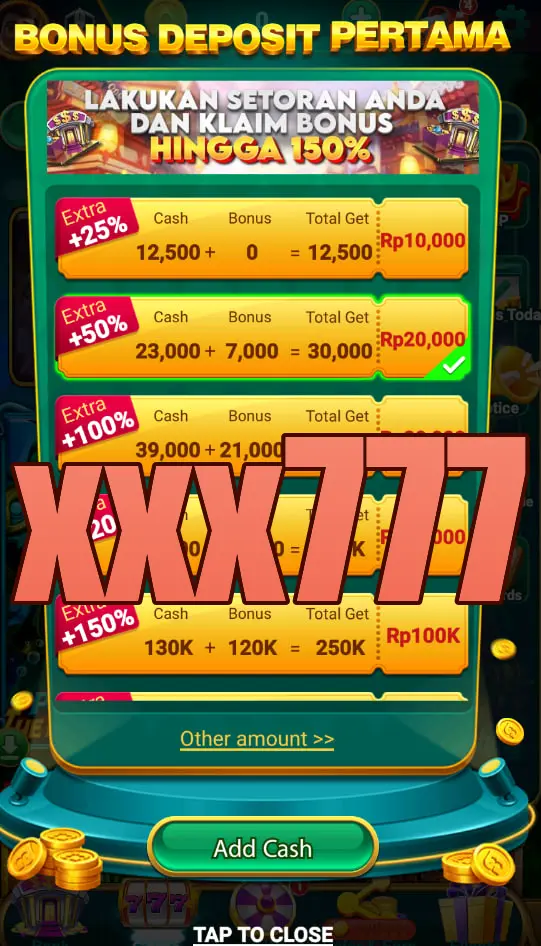 xxx777 Masuk
