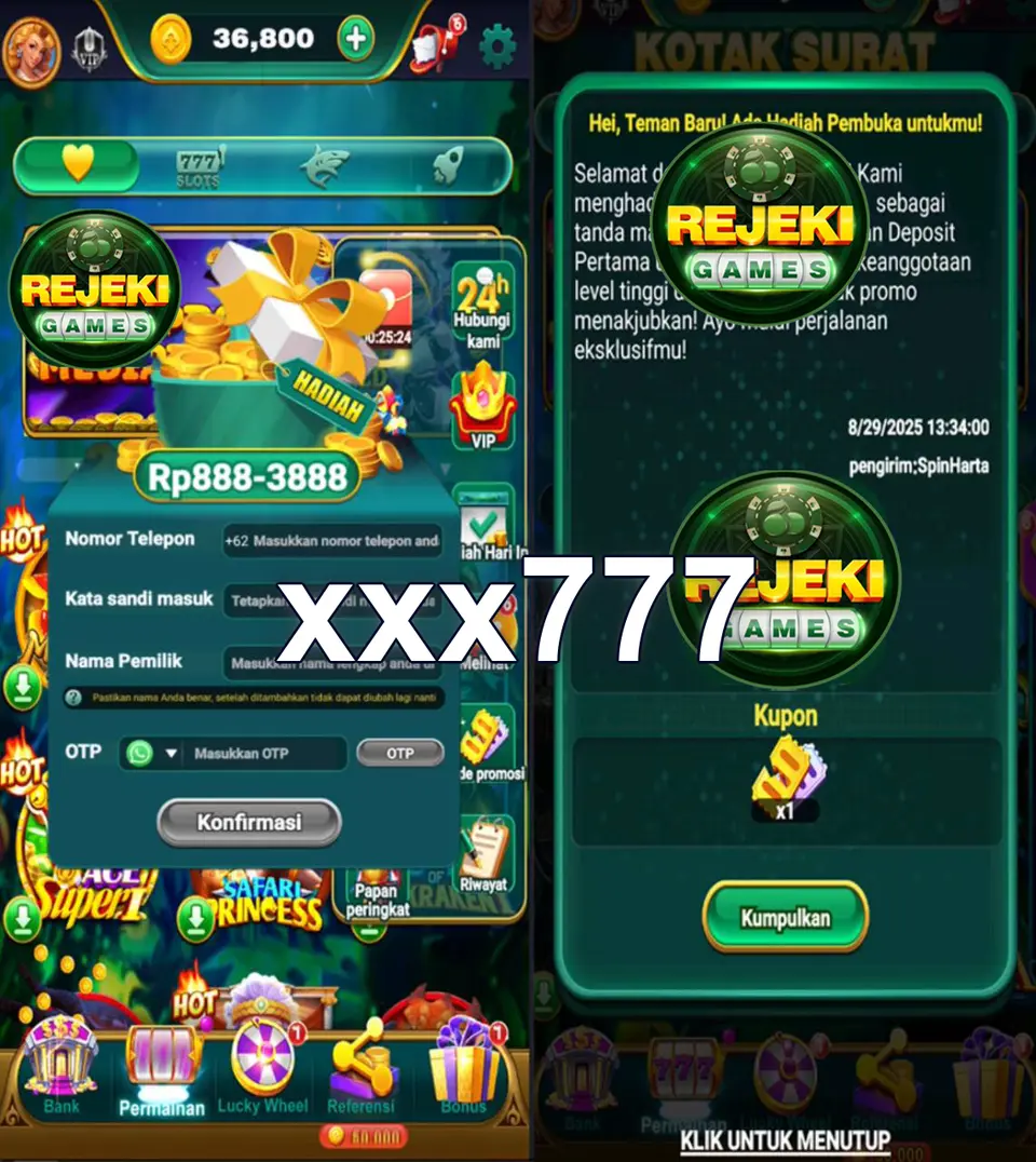 xxx777 Tangkapan Layar Resmi APK